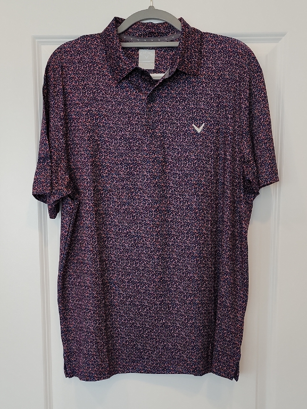 Callaway Men's Performance Golf Polo Shirt Peppers Medium NWOT